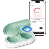 Momcozy Wearable Digital Thermometer for Baby, Continuous App Monitoring | Medical-Grade ,High Accuracy Thermometer for Kids &amp; Adult, Instant Reads, Hypoallergenic 3M Sticker,APP Alert,Visual Trends