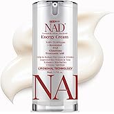 TSJ Bio NAD+ Energy Revitalizing Cream - Premium Daily Moisturizer with NAD+ 50,000PPM, Resveratrol & 9 Growth Factor Complex