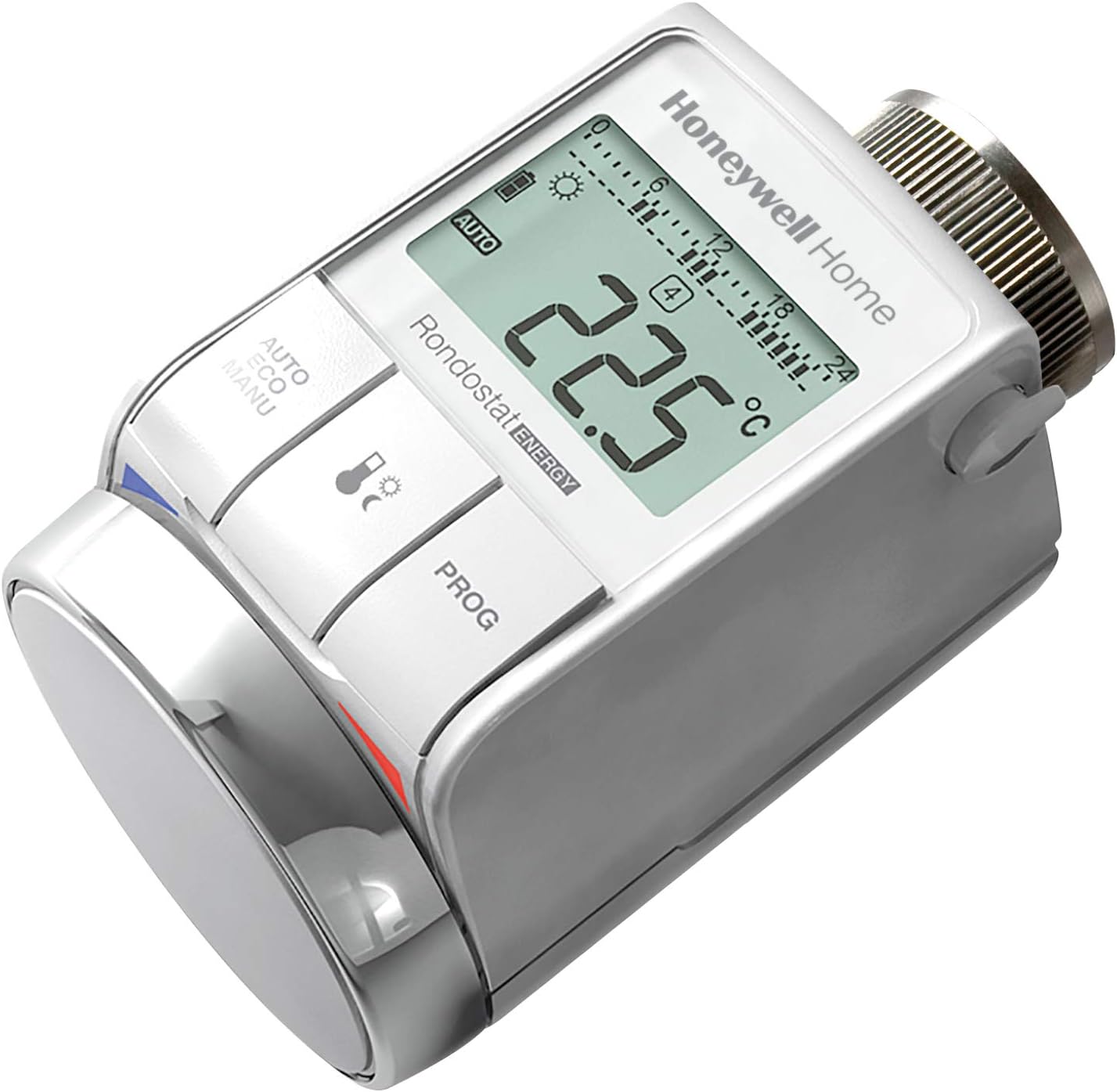 Honeywell Home HR25Energy Termostato per radiatori programmabile Rondostat HR25 Energy, Bianco Honeywell Home HR25Energy Termostato per radiatori programmabile Rondostat HR25 Energy, Bianco