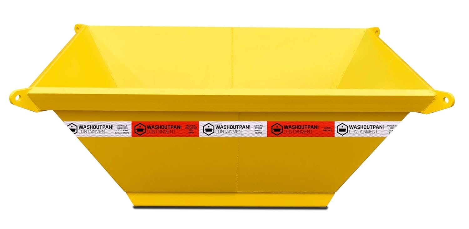 WASHOUTPAN HD Certified Steel Containment Utility Pan, 315 Gallon