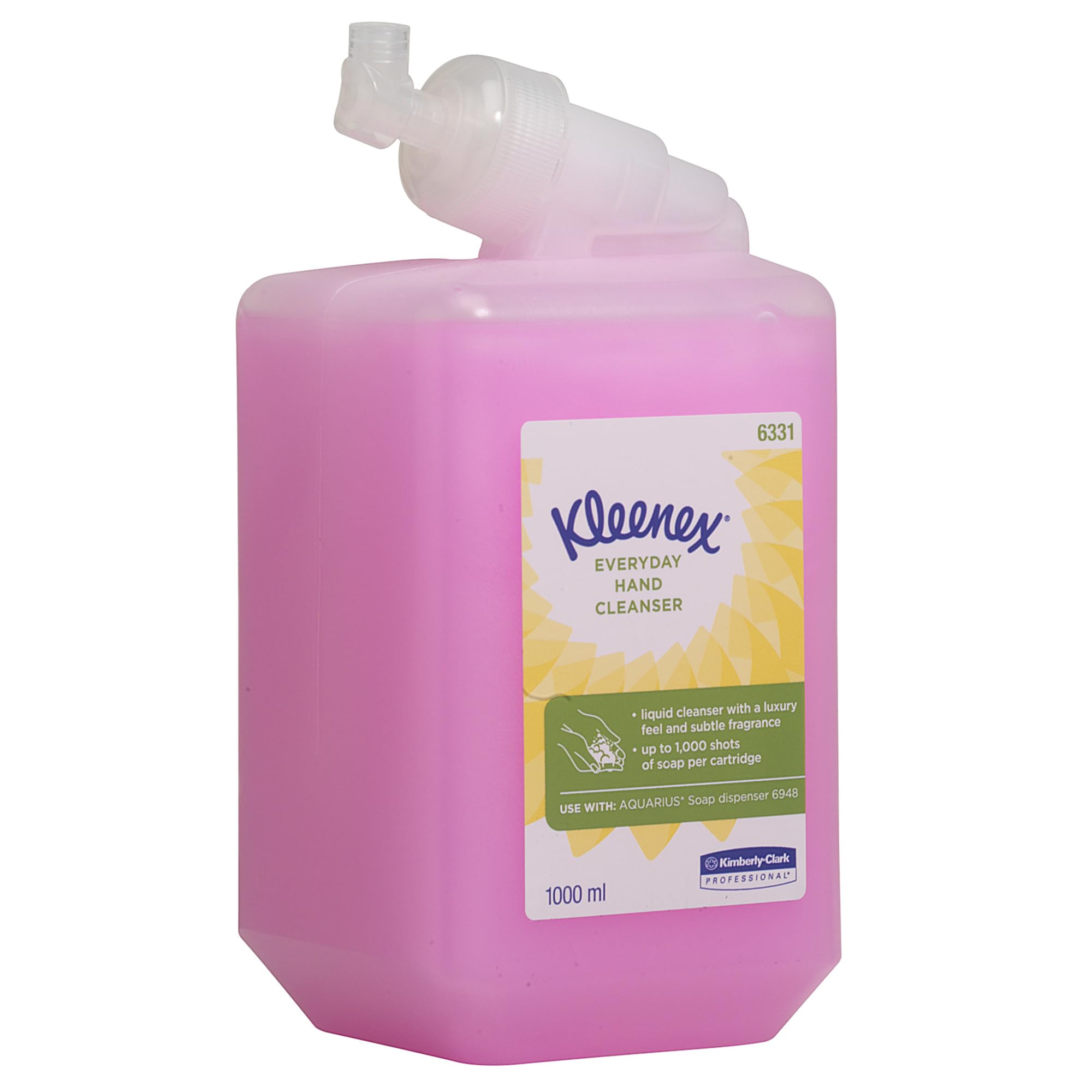 Kleenex Everyday Use Hand Soap 6331 - Pink Hand Wash - 1 Litre Hand Wash Refill