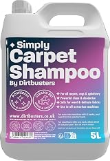 Dirtbusters Carpet Cleaner Shampoo 5L — Powerful Deep Clean & Odour Removal