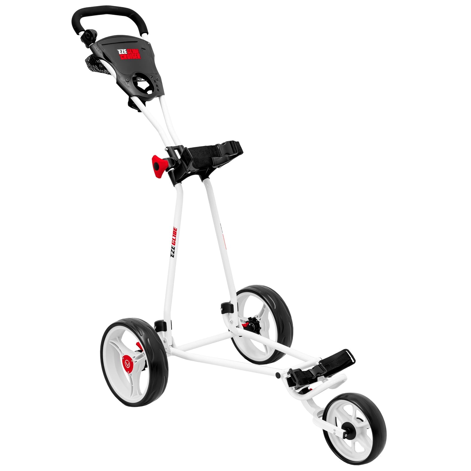 EZE Glide Cruise 3 Wheel Golf Trolley White