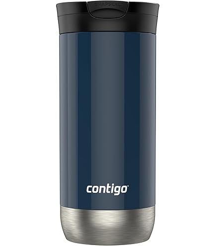 Amazon.com: Contigo, Black Extreme Vacuum Insulated Stainless Steel Travel  Mug with Handle, 16oz, 16 oz : Home & Kitchen