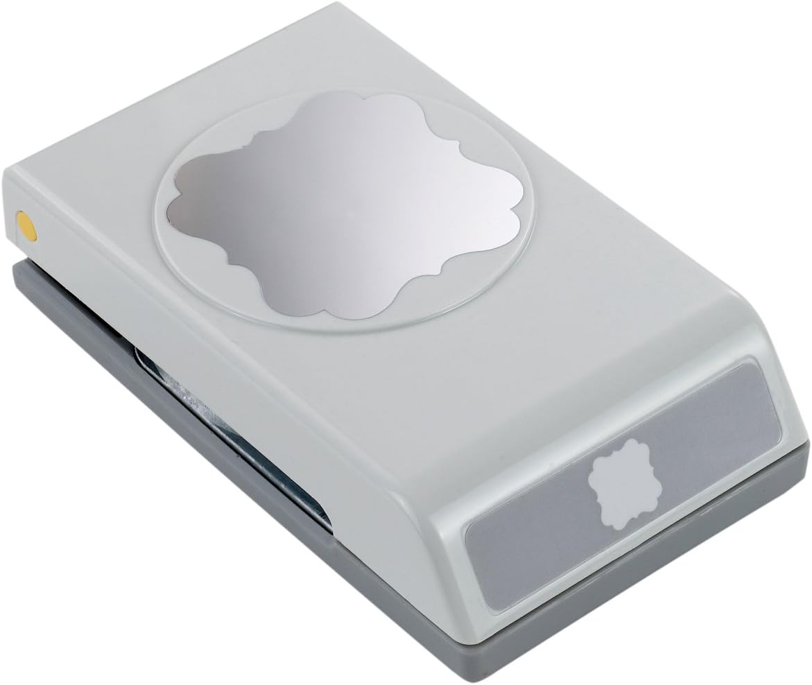 EK Tools Paper Punch, Large, Flourish Square, New Package