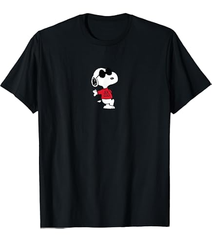 Amazon.com: Peanuts - Snoopy Joe Cool 1971 T-Shirt : Clothing