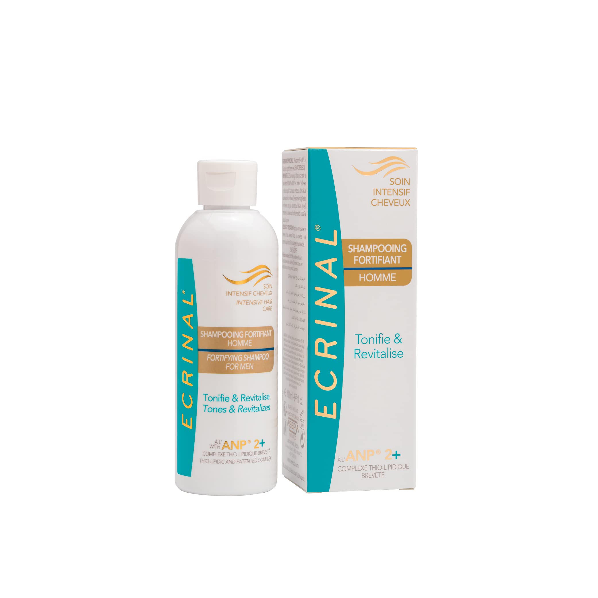 Ecrinal Intensive Care Hair ANP 2+ Men Fortifying Shampoo 200ml