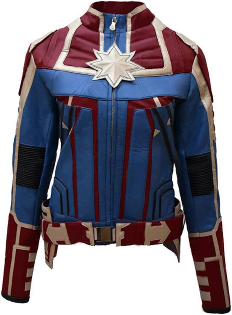 New Captain Marvel Carol Danvers Cosplay Jacket