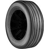 Harvest King Rib Implement 7.60-15 D/8PR | Tractor All Season Traction 106B Rated 8 Ply Bias Construction Black Sidewall Tire