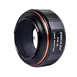 PHOLSY Lens Mount Adapter Manual Focus Compatible