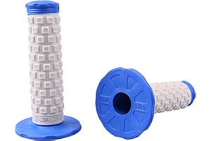 APPYU Motorcycle Grips 7/8" Dirt Bike Grip Pillow Top Grips Rubber Anti-Slip Universal Handlebar Racing Grip for Motocross ATV
