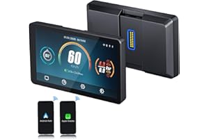 CARABC DB601 for BMW Motorcycles Touchscreen,Plug & Play Smart Display,Support CarPlay/Android Auto,IP68 Waterproof,60Fps,Built-in GPS,Data Reading