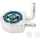 WEDOAUTO Engine Oil Cooler Kit Fit For Mazda 3 2007 2008, For Mazda 5 2006-2014, For Mazda 6 2006 2007, For Mazda CX-7 2007-2010 Replace# LF6W14700A, LF9V14789 LF9V-14-789, LF6W-14-700A