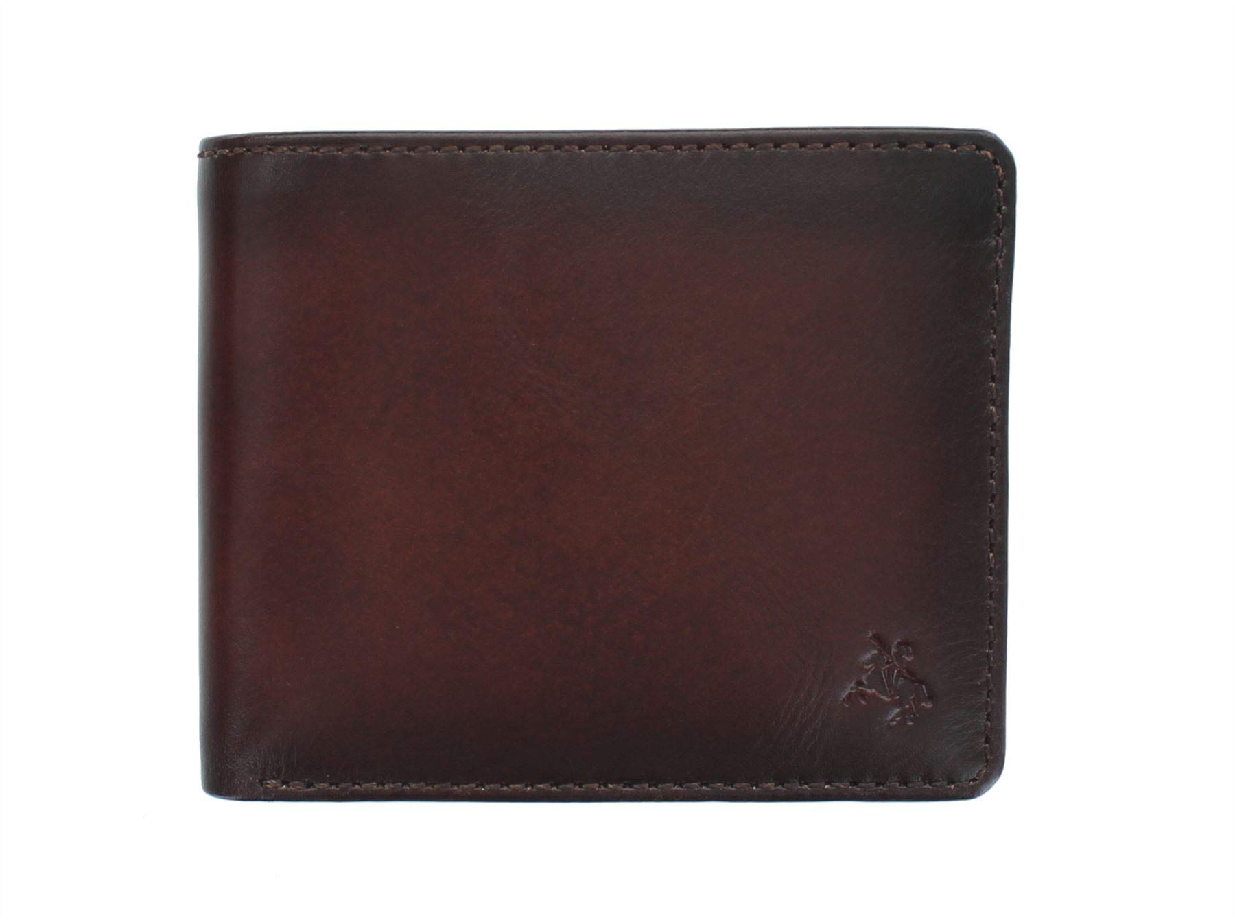VISCONTI Atelier Collection Arthur Leather Wallet with RFID and Tap and Go AT60 Burnish Tan