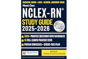 NCLEX-RN Exam Prep: 3,000+ Practice Questions with Increasing Difficulty, 15 Full Mock Exams, Proven Clinical Judgment Strategies, and a Stress-Free Study Plan to Pass with Confidence
