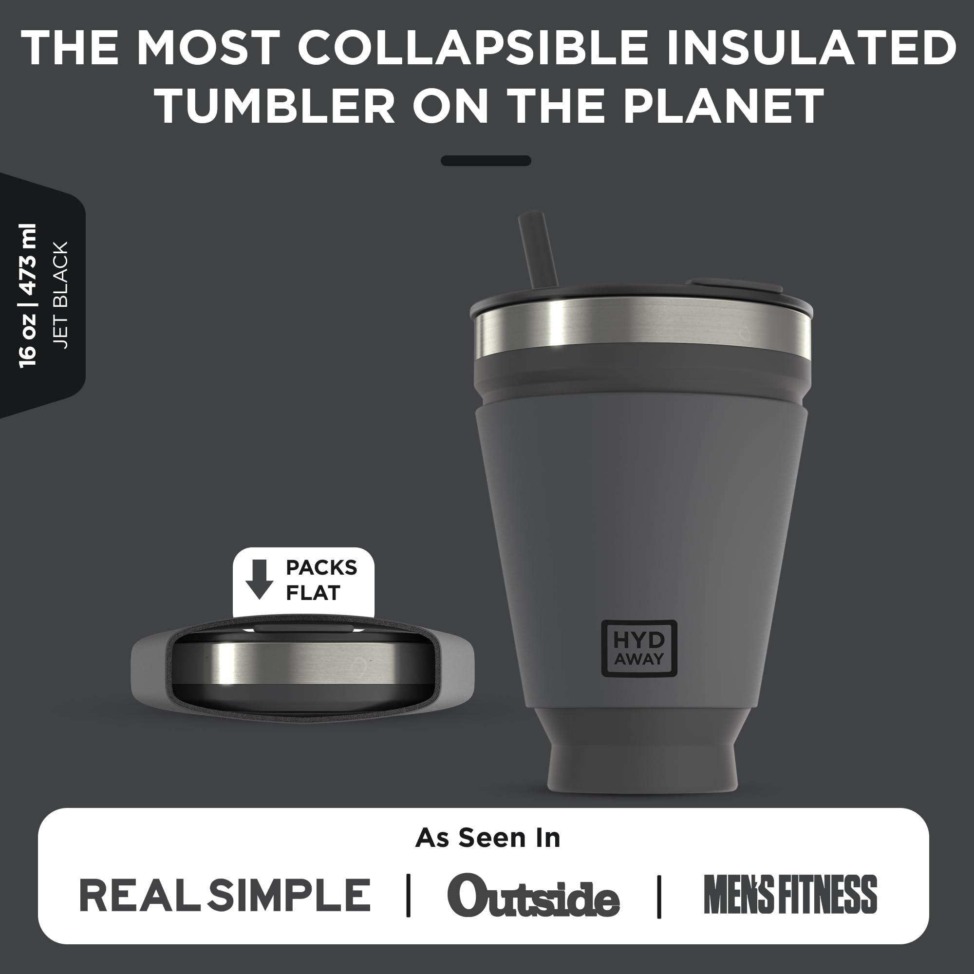 HYDAWAY Collapsible Tumbler