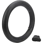 16x3.0inch E-Bike Inner Tube, Bent Valve Butyl Rubber Tire | Butyl rubber replacement tube for electric bicycle scooter, angled valve for easy inflation, fat tire flat fix