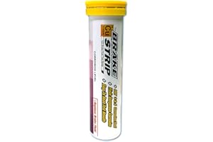 Phoenix Systems (3001-B) Brake Fluid Test Strips, 100 Test Strips Per Tube, BrakeStrip, FASCAR, Copper,White