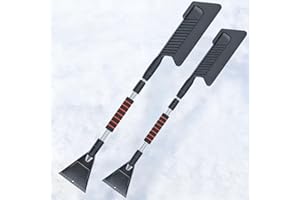 Car Snow Brush & Snow Broom for Ford Escape 2013-2019, Extendable Ice Scrapers for Vehicle Cleaning Car Windshield,No Damage 