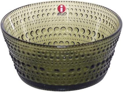 Amazon イッタラ Iittala Kastehelmi カステヘルミ ボウル 230ｍｌ モスグリーン 並行輸入品 Iittala イッタラ 食器 グラス カトラリー