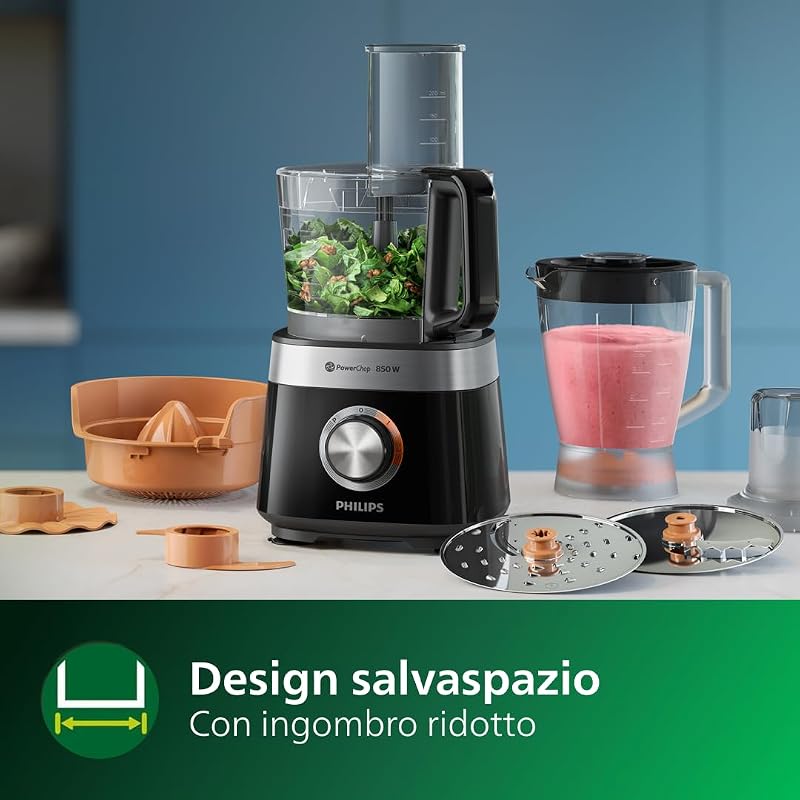 Robot da cucina multifunzione Viva, 850W, 31 funzioni