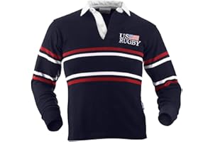 HALBRO USA Split Stripe Rugby Jersey