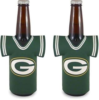 Amazon Com Green Bay Packers Bottle Suit Holder Sports Fan Cold Beverage Koozies Sports Outdoors