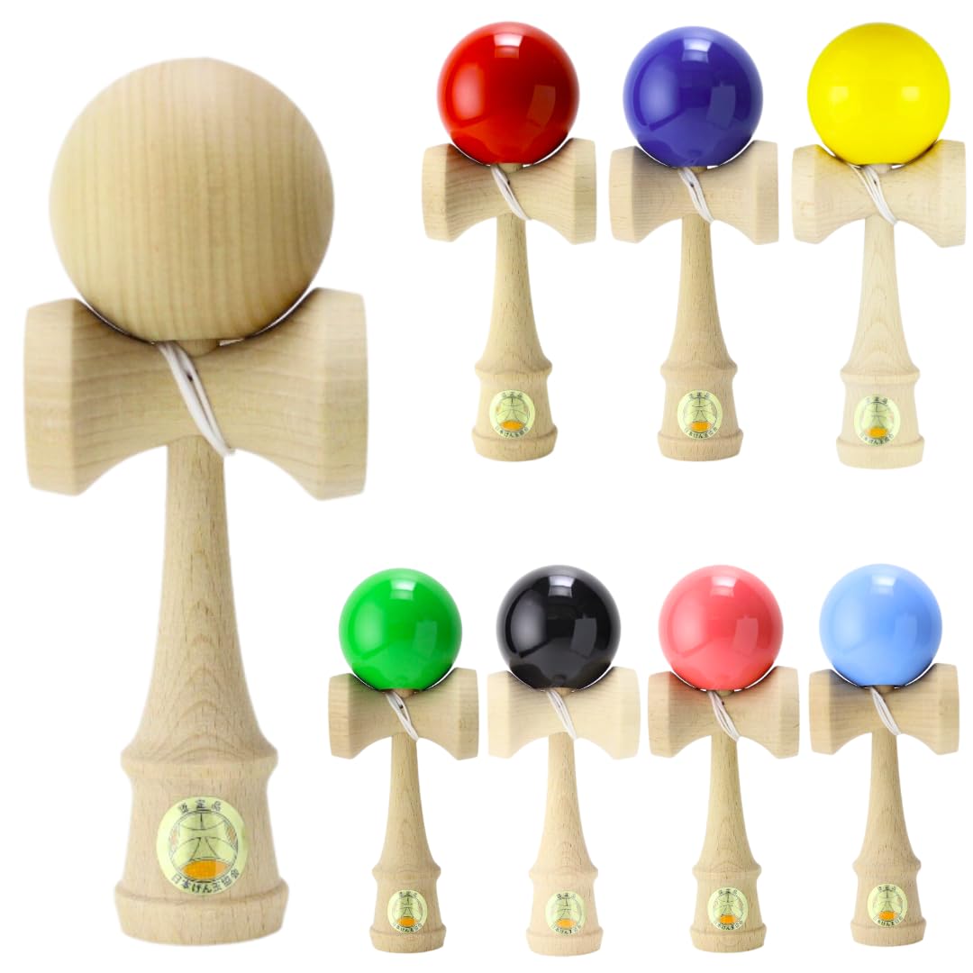 山形工房 日本けん玉協会認定 競技用けん玉「大空」 木地 国産品（OZORA KENDAMA）商品画像