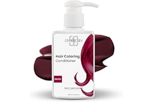 SOVONCARE Merlot Hair Color Depositing Conditioner Mask 5.28 OZ, Cruelty-Free