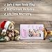 Baby Handprint Kit - Baby Picture Frames Shower Gifts … (Pink)