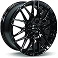 RTX V20 Custom Wheel - 17x7.5, 42 Offset, 5x114.3 Bolt Pattern, 73.1mm Hub - Gloss Black Rim