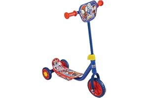 Spidey & His Amazing Friends 3 Wheel Kids Scooter | Officially Licensed for Ages 3 & Up | Adjustable Handlebar for Girls Boys