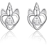 Palpitate Stud Earrings for Women Sterling Silver Animals/Plants/Insects Jewelry Christmas Gifts for Daughter Sister