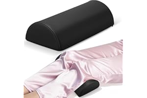 Healeved Half Round Massage Table Bolster Massage Pillow Traversin Back Pillow Leg Leg Positioner s PU Leather Half Table Cus