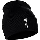 Daxton Vertical USA Cities Cuffed Beanie Winter Knit hat Skully Cap