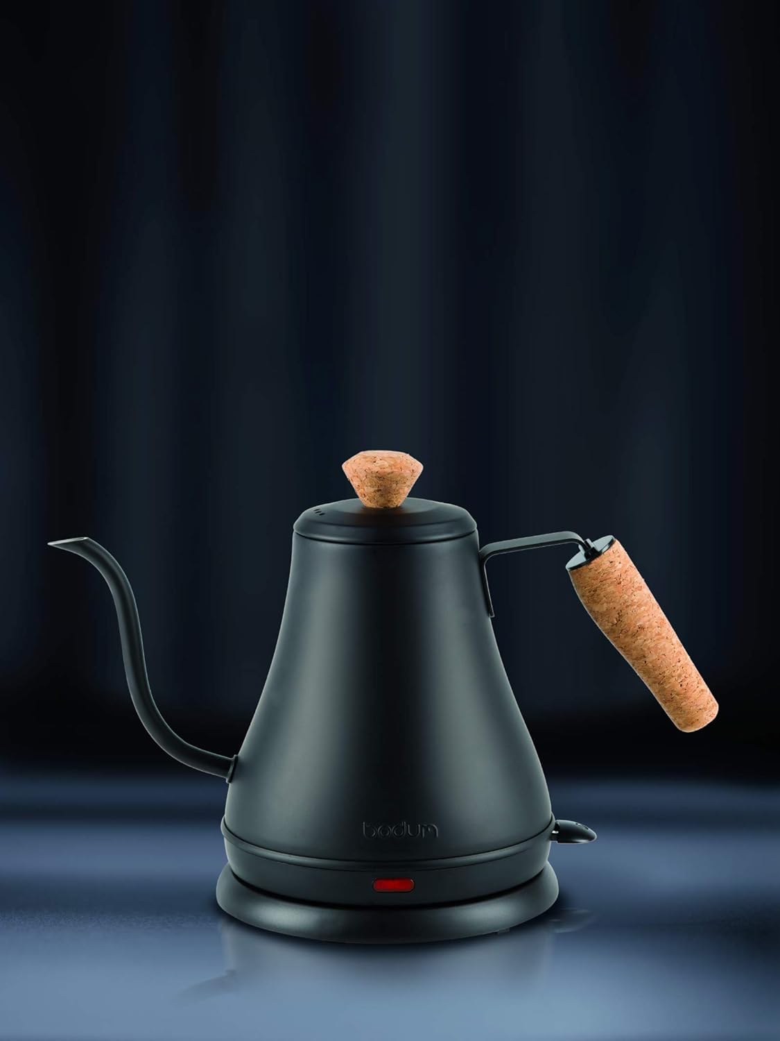 Bodum 11883-259US Melior Gooseneck Electric Water Kettle, 27 Ounces, Matte Black: Kitchen & Dining
