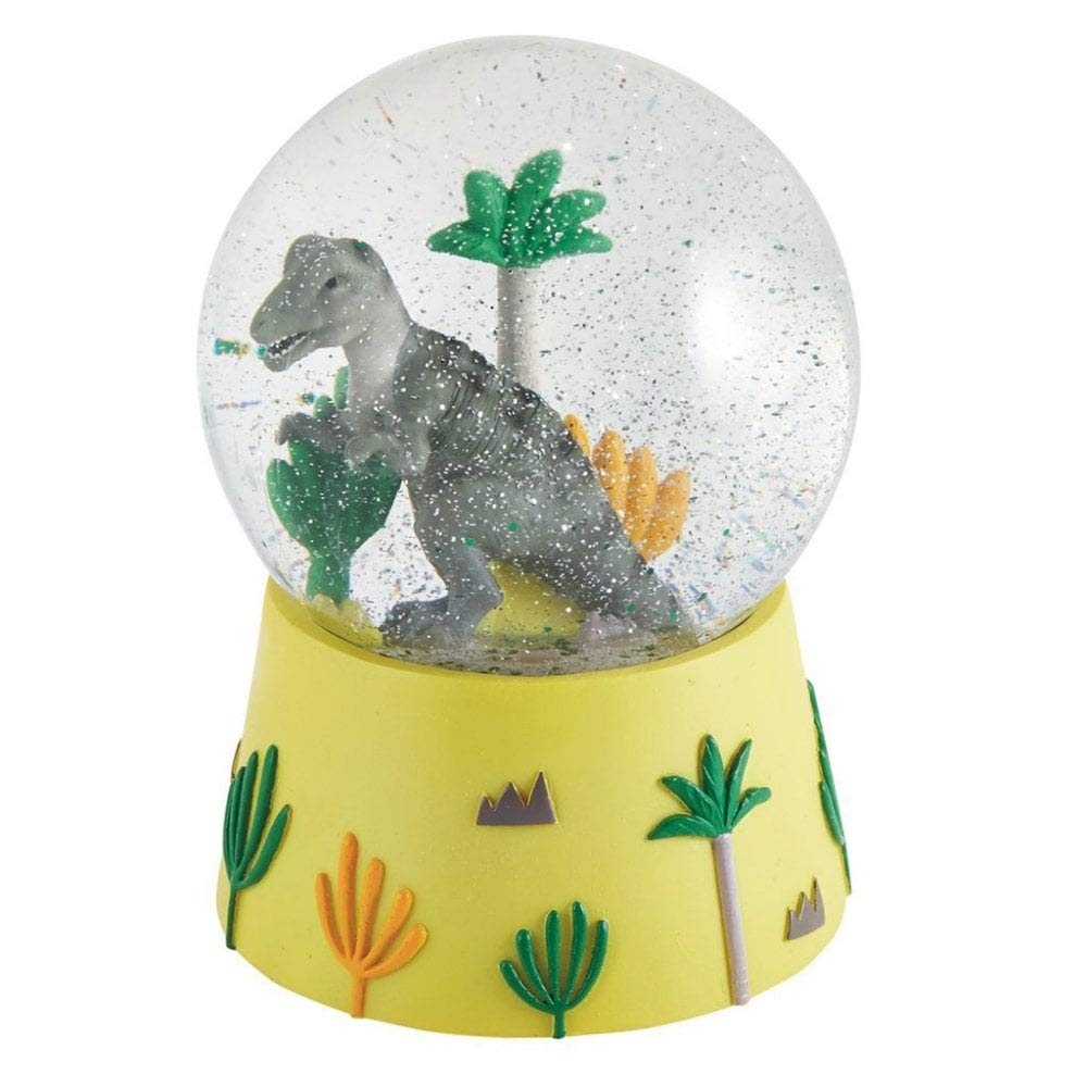 Floss & Rock Shatterproof Musical Snow Globes (Dinosaur)