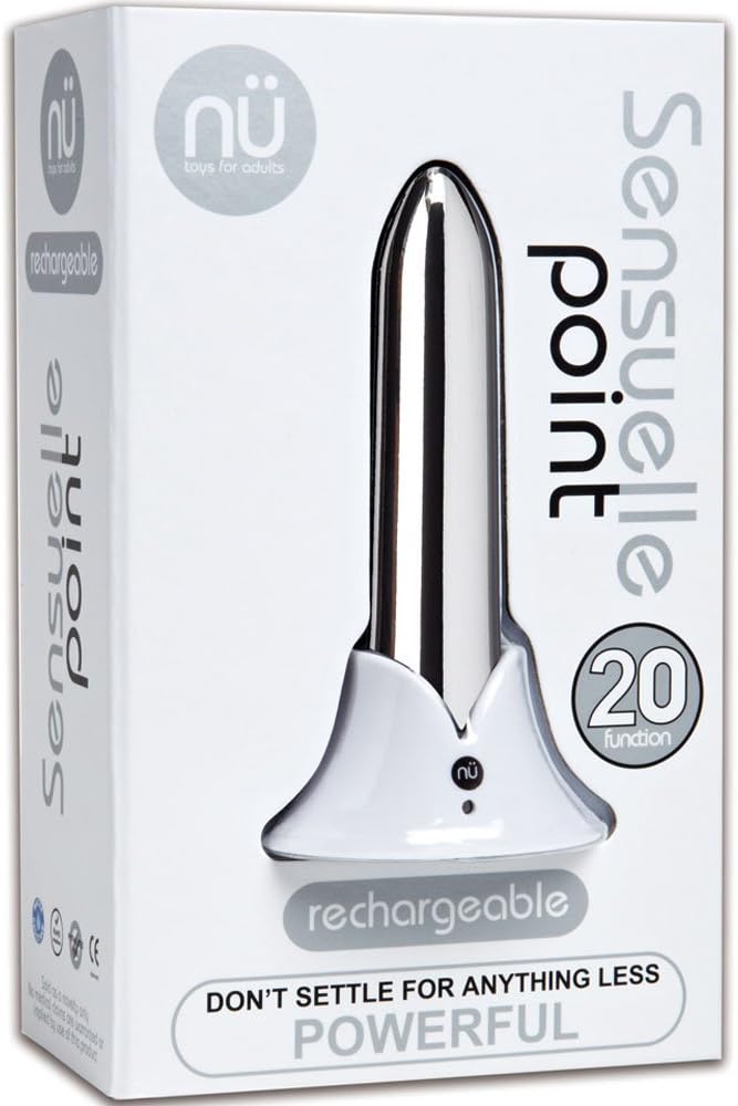 Nu Sensuelle Nu Sensuelle Point 20 Function Bullet Silver Os