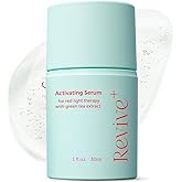 Red Light Therapy Activation Serum - Amplify Effects & Reduce Wrinkles with Hydrating Serum for Face - Green Tea Serum - Hydrating Face Serum Skin Care Routine - Hyaluronic Acid Serum for Face - 1oz