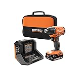 RIDGID 18V Cordless 1/4 in. Impact Driver Kit with