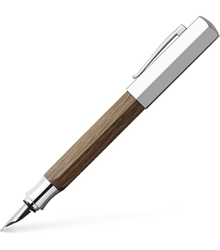 Faber-Castell デザインシリーズ 万年筆　Pearwood Br Caneta-tinteiro Faber Castell Ambition Pearwood - madeira de pera