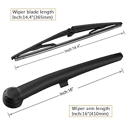 AUTOBOO Rear Wiper Blade Arm Replacement for Jeep