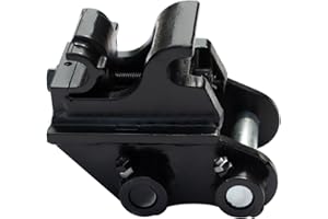 DANWIWEE Mini Excavator Attachments Mechanical Quick Change Hitch for Small Digger Quick Coupler Fit Most of up to 3 tons Excavators