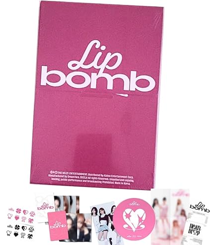 Amazon.com: Rescene Lip bomb 3rd Mini Album [balm Ver.] Photobook
