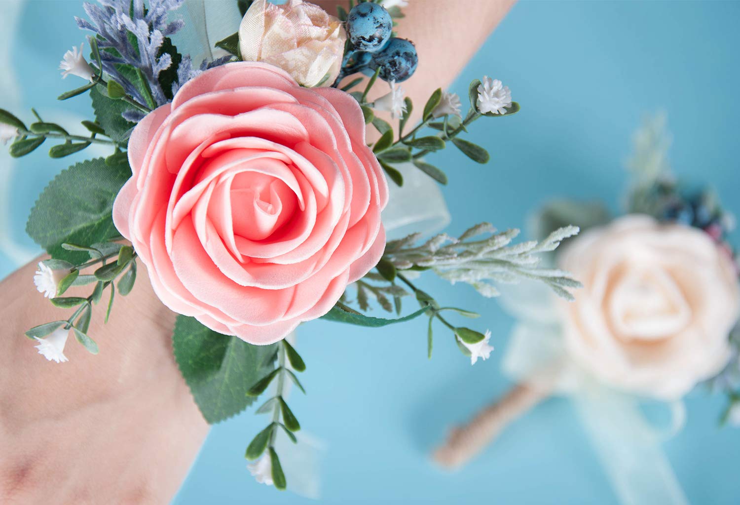 Lilac Tophouse 40pcs Artificial Flowers Roses Real Touch Fake Roses For Diy Wedding Bouquets Bridal Shower Party Home Decorations Home Decor Artificial Plants Flowers Brilliantpala Org