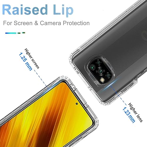 Amazon Poco X3 Back Cover Transparent Gufuwo Case For Poco X3 Pro