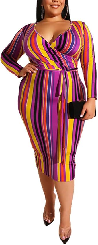 plus size long sleeve midi dress