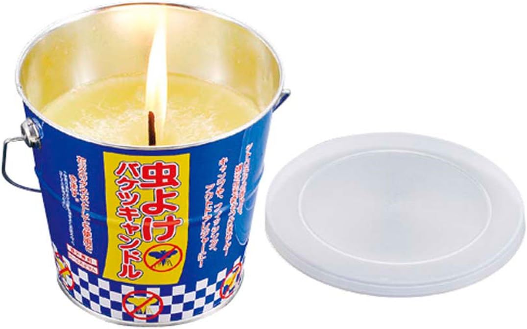 Amazon Co Jp キャプテンスタッグ 虫よけバケツキャンドル M 58 ホーム キッチン