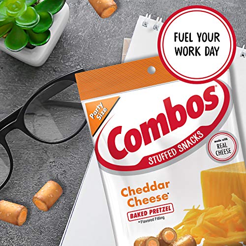 2 Combos+Cheddar+Cheese+Pretzel+15+Ounce