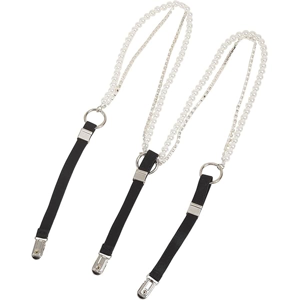 Amazon.com: MinnowXY Adjustable Pearl Suspender Straps